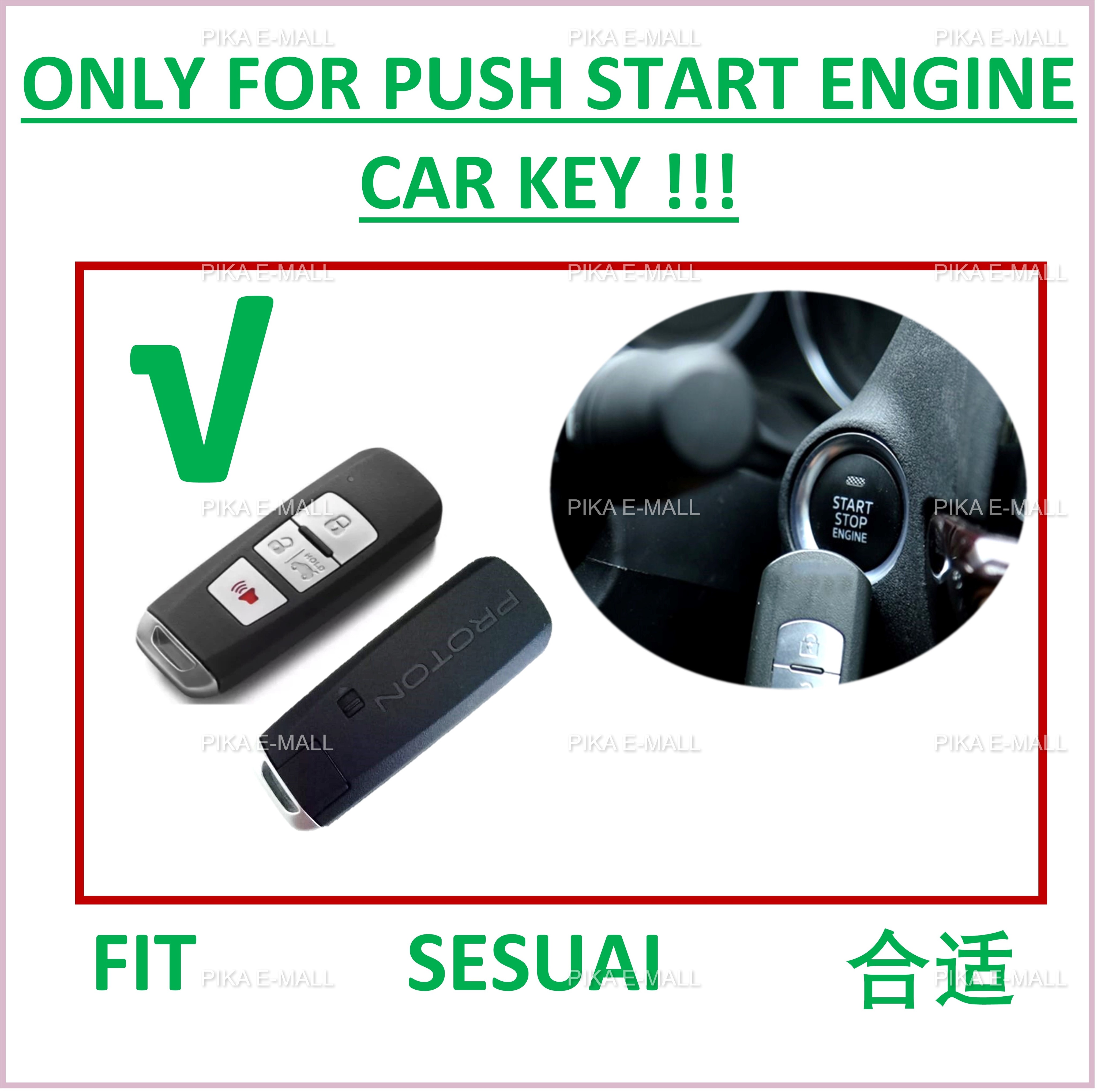 Proton SAGA 2022 MC2 PERSONA IRIZ Keyless Car Key Cover Car Key Case ...