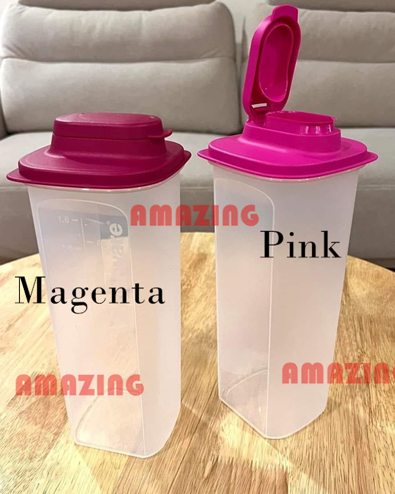 Tupperware Fridge Water Bottle 2.0L/ Square Eco Bottle 2L/ Drinking ...