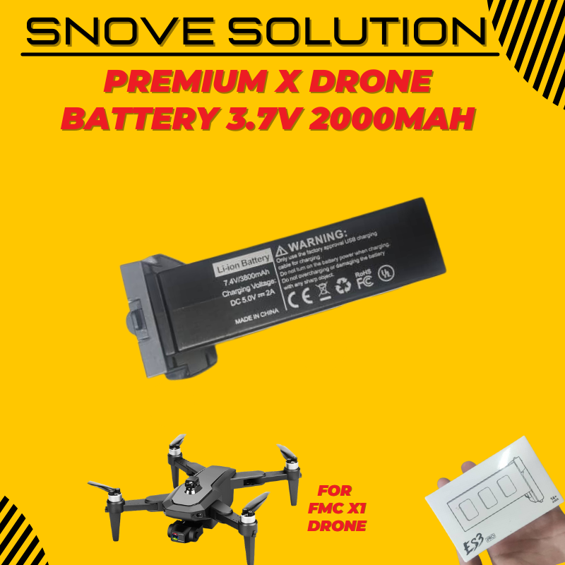Original Rechargeable 7.4v 3800mAH Li-ion Battery For Drone FMC X1 ...