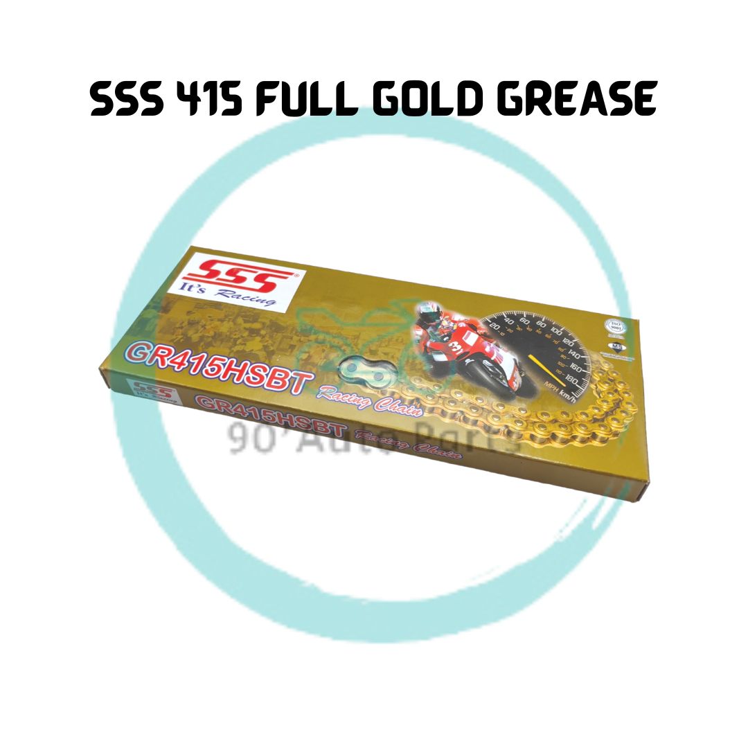 415 RANTAI EMAS SSS 415 CHAIN FULL GOLD SSS 415 RACING CHAIN HEAVY DUTY ...