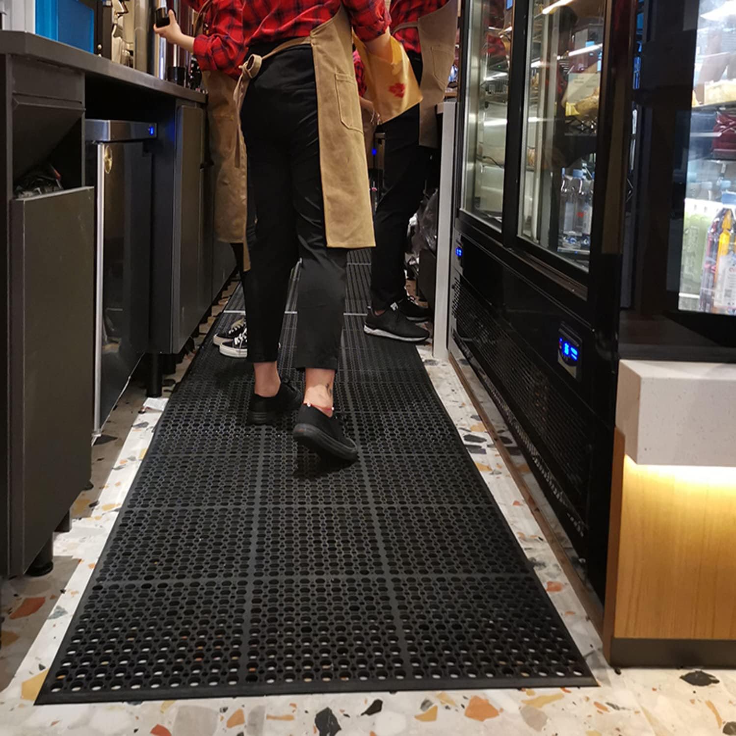 Rubber Floor Mat Anti Slip 3x5ft Pelapik Kaki Tikar Lantai Dapur Bilik ...