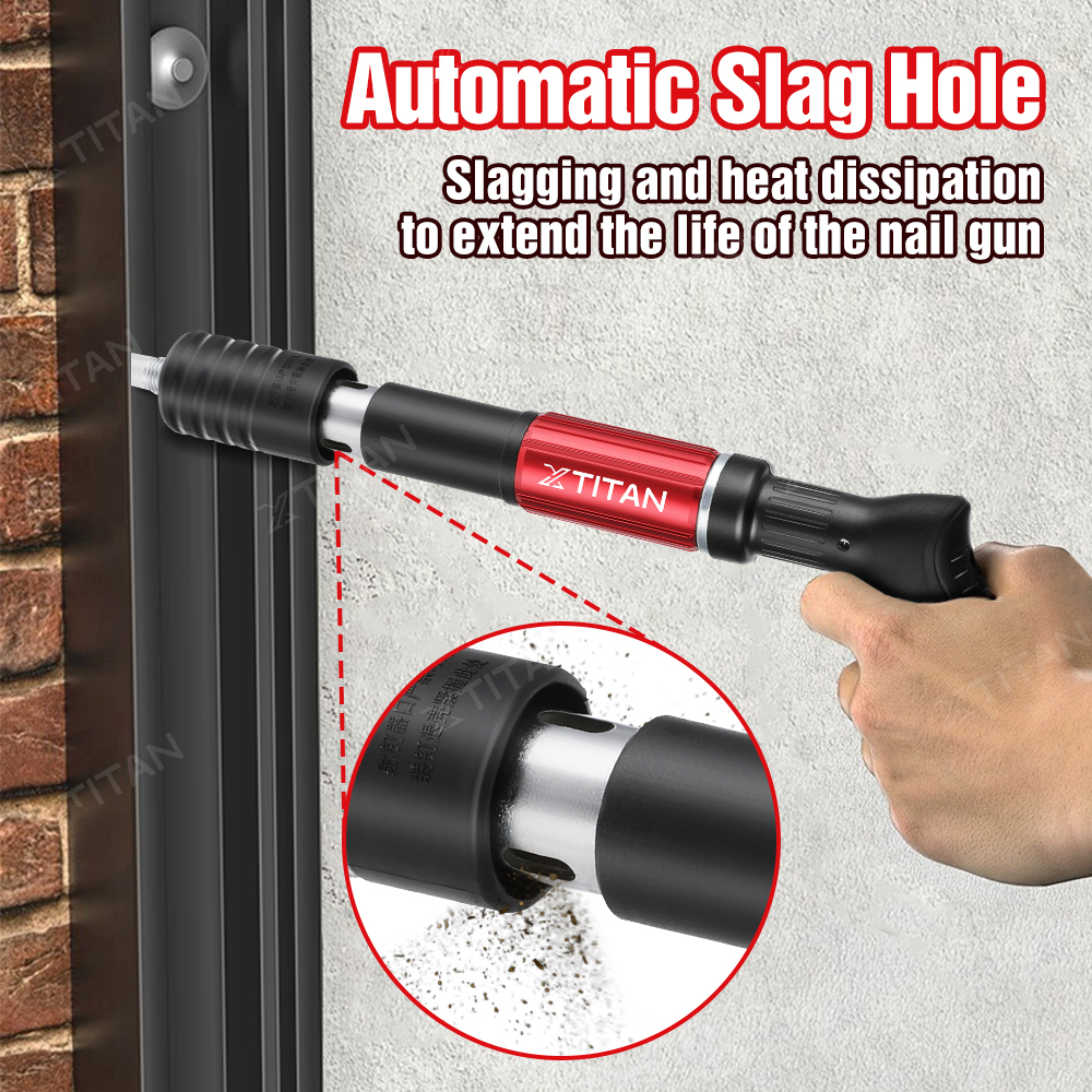 XTITAN Concrete Rivet Tool Powerful Fast Fastening Tool 7.2mm Nail Gun