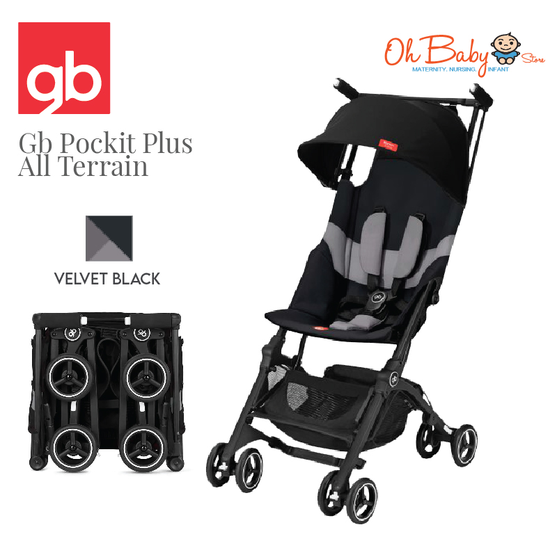 Gb Pockit Plus ALL TERRAIN Baby Stroller World Lightweight