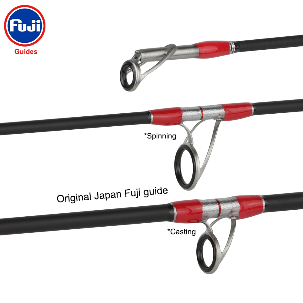 Butt Joint 1.5 Section Japan FUJI Parts High Quality Spinning Popping Fishing  Rod Gt Rod - China Popping Rod and Popping Fishing Rod price