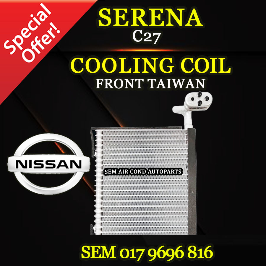 NISSAN SERENA C27 OEM TAIWAN FRONT COOLING COIL/ EVAPORATOR (CAR ...