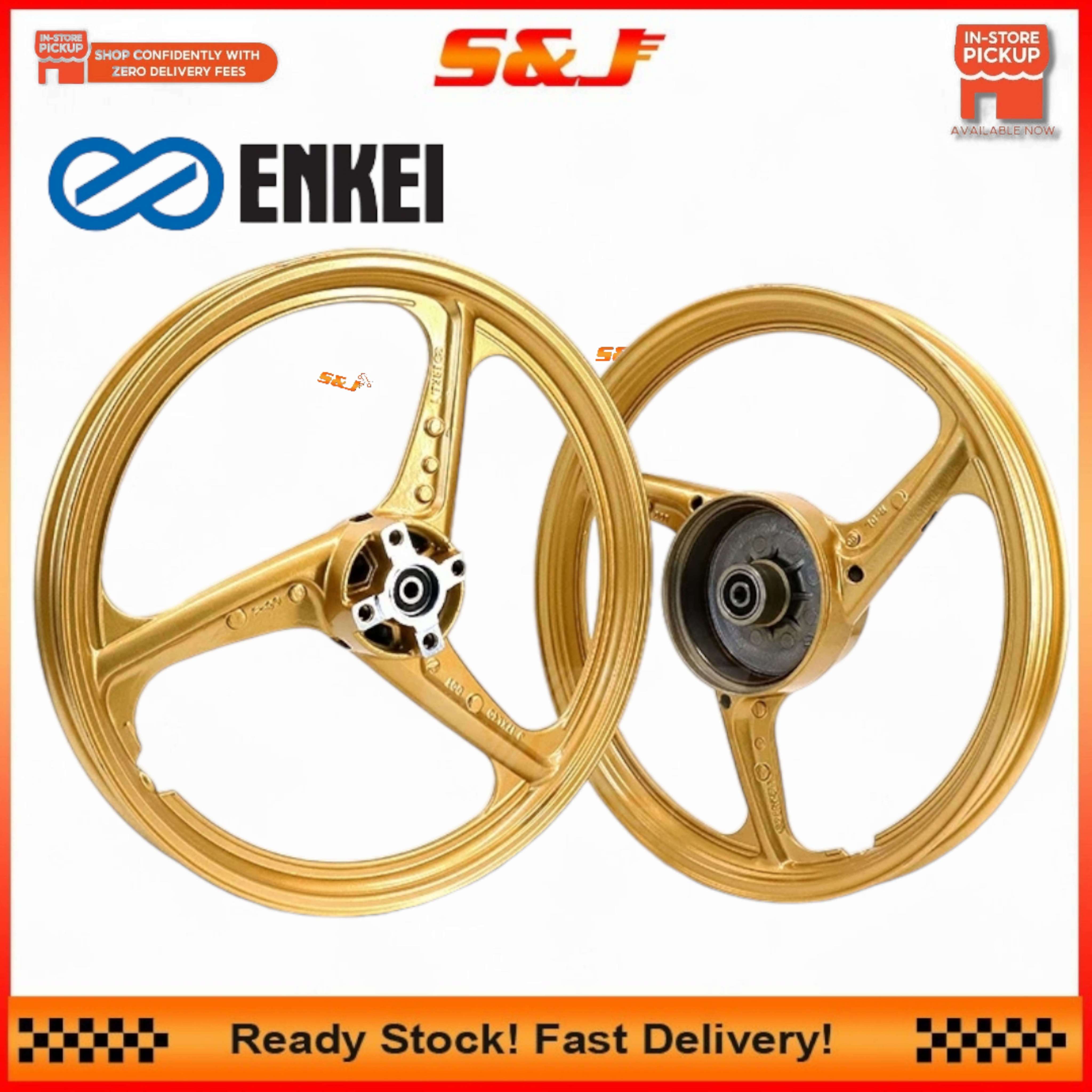 ENKEI 3 399 BATANG SPORT RIM ( FULL COP ) SIAP BEARING BUSH Y15 Y15ZR ...