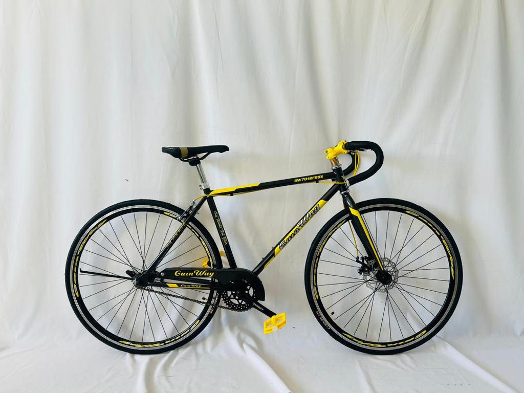 Set Freno Anteriore ENIX 700c Per Fixie – Pinza Laterale In Alluminio Con Cavi E Leva (Nero)