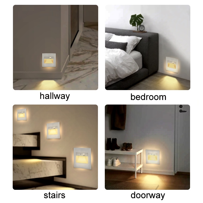 PIR Motion Detector Sensor Led Stair Light Infrared Human Body ...