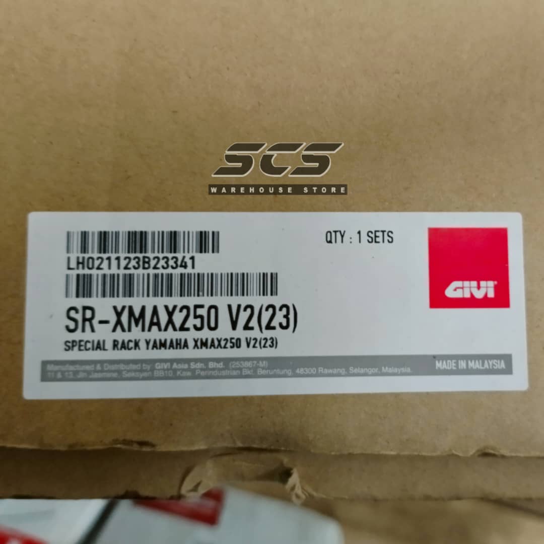 thumbnail: Givi D438ST Transparante Spoiler / Voorruit Yamaha X-MAX 250 '05-'07 - 25,5 Cm Hoger
