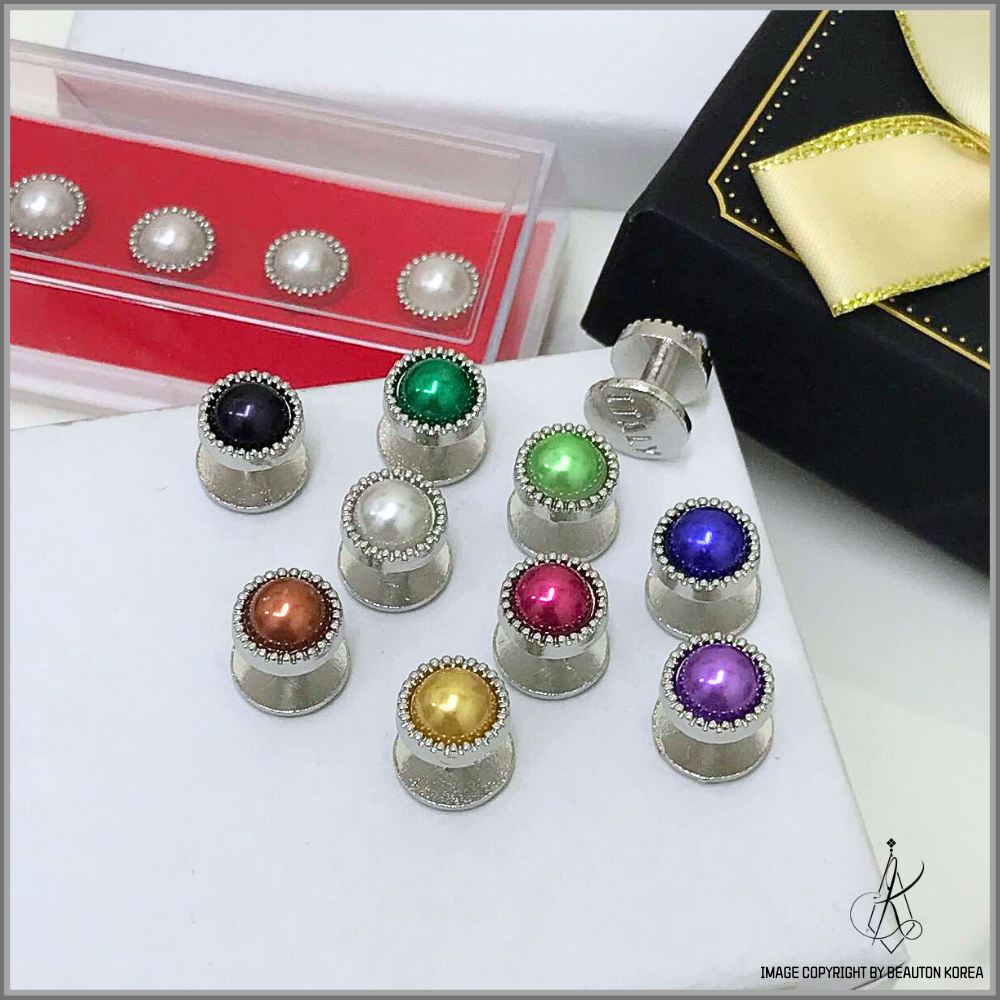 Butang Baju Melayu Set Pearl Mutiara Sabah Men Button Baju Nikah Kaftan ...