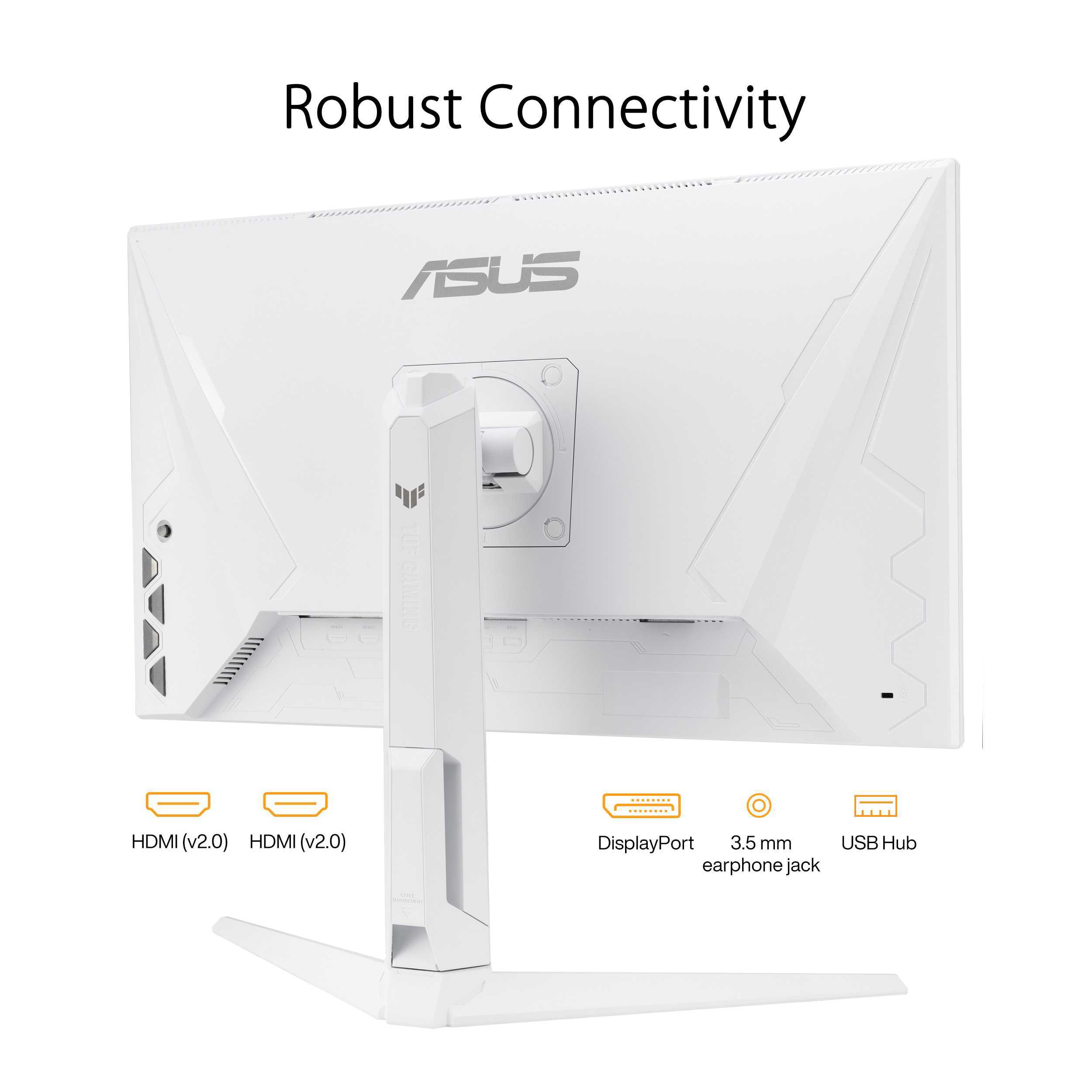 ASUS TUF Gaming VG27AQL3A-W White Gaming Monitor – 27-inch, QHD ...
