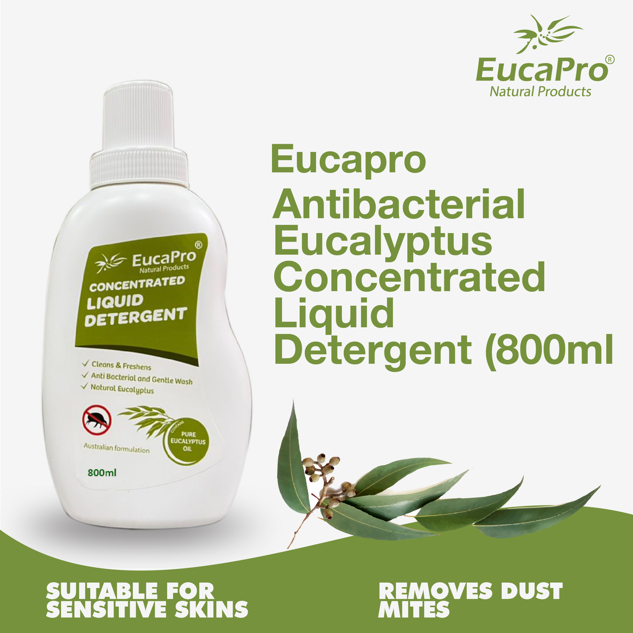 Eucapro Laundry Pack - Multi-purpose Cleaner / Liquid Detergent ...