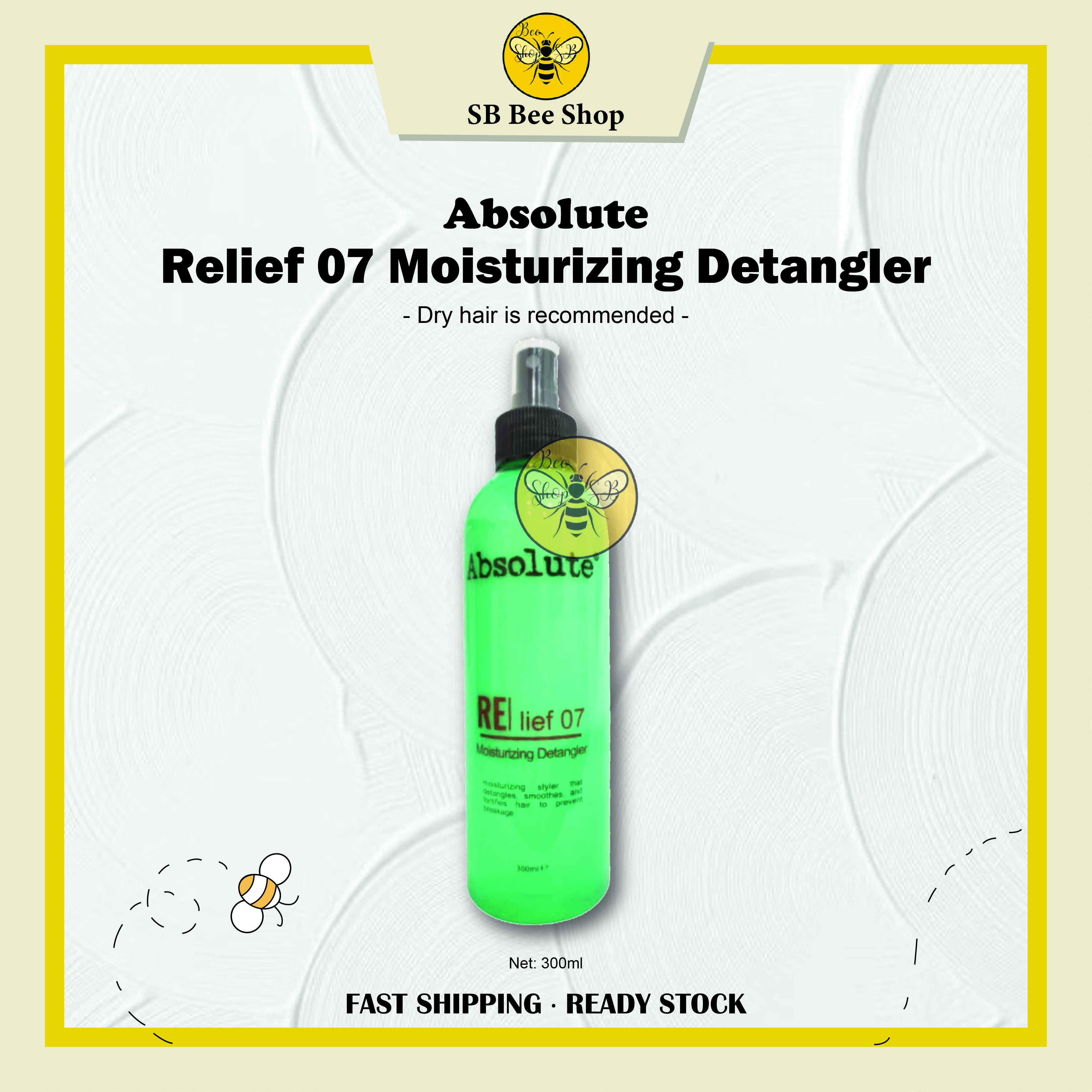 Absolute Relief 07 Moisturizing Detangler 300ml 滋润营养水 | Shopee Malaysia