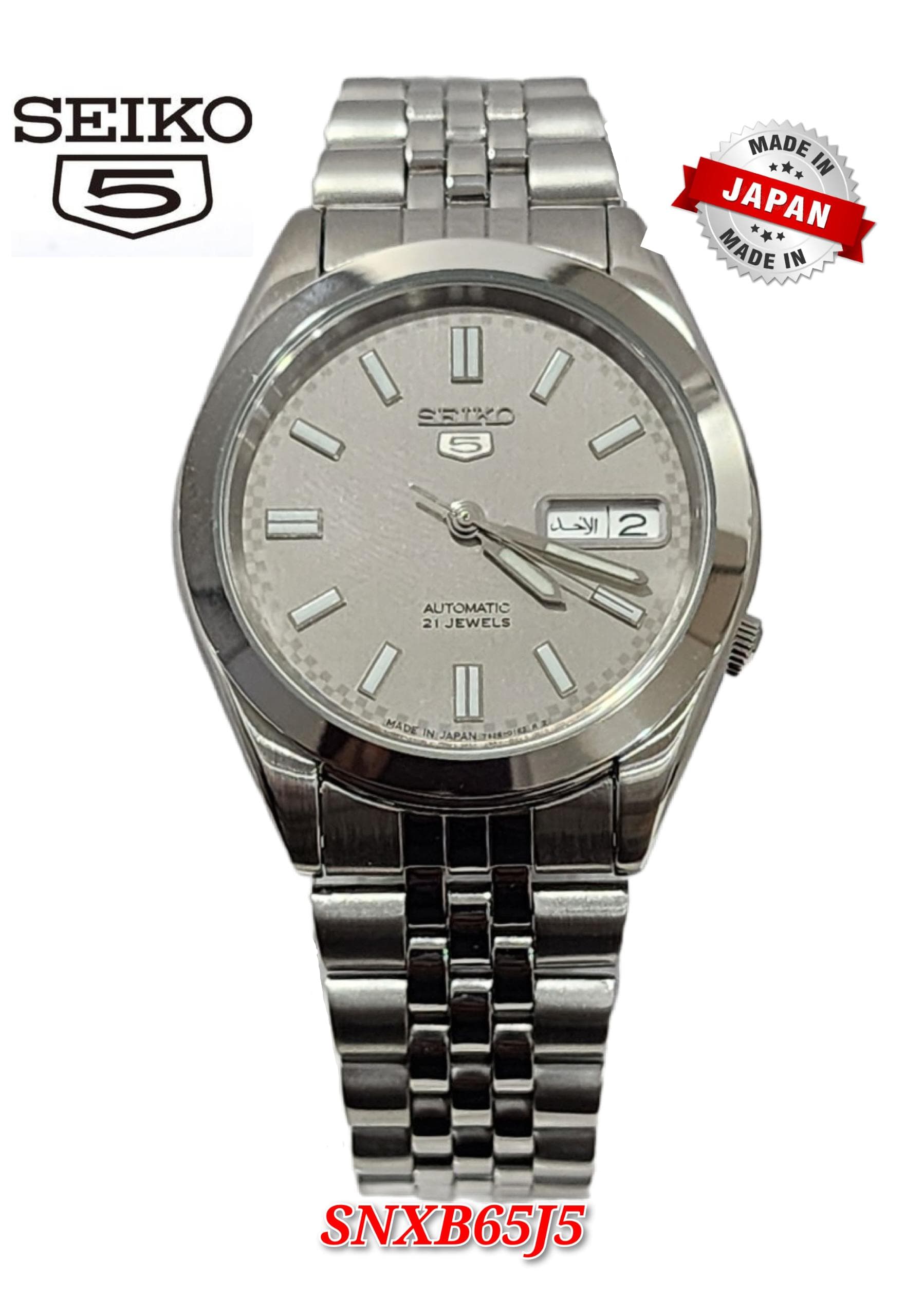 Made in Japan Seiko 5 Dress Watch for Men SNXB65J5 Shopee Malaysia