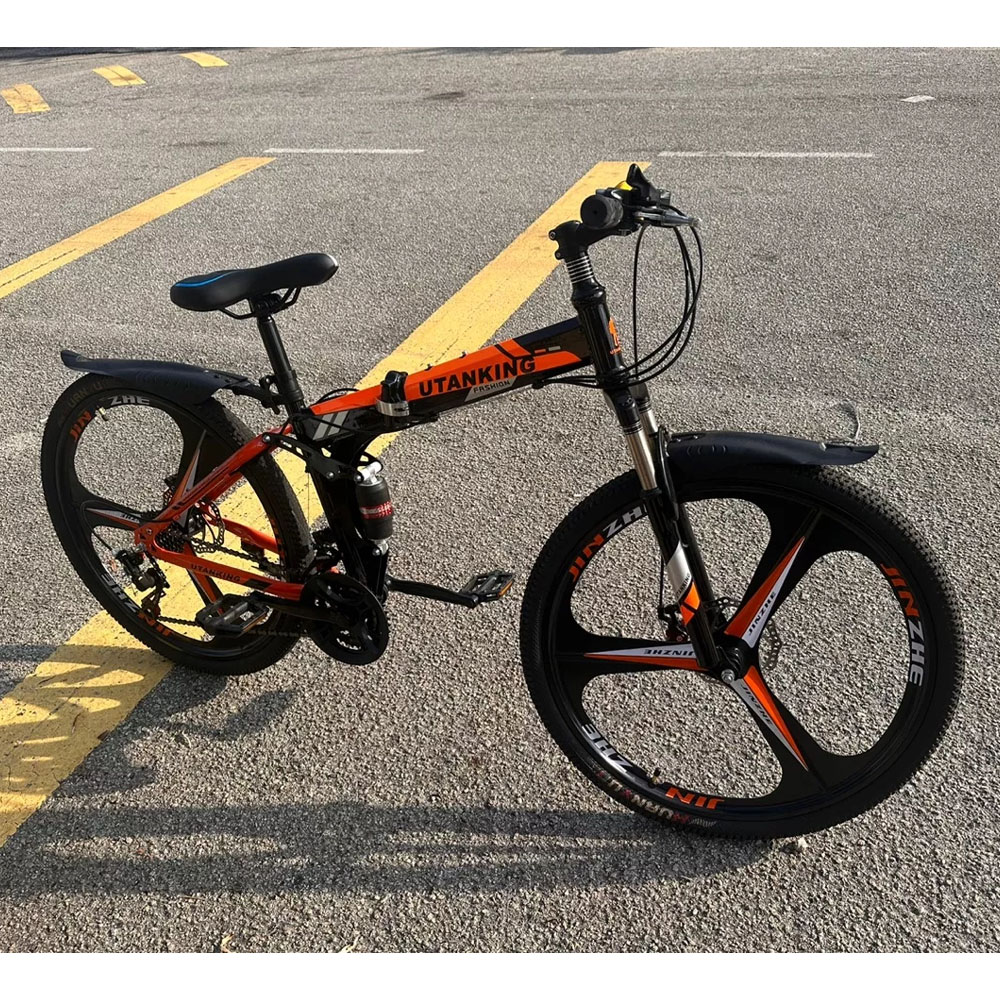 UtanKing™ 26” Inch Wheel 21 Speed Gear Mountain Bike MTB Road Bike Disc ...