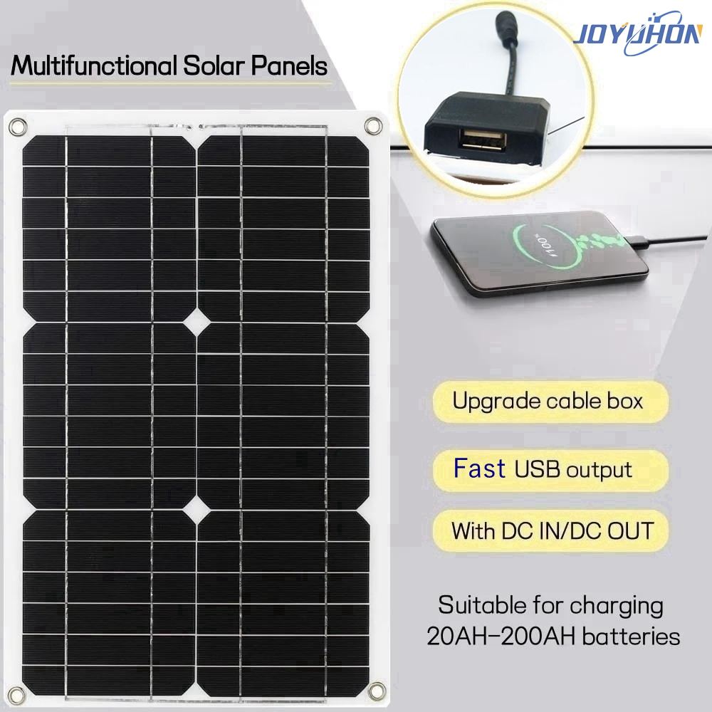 JOYUHON Solar System 6000W Power Inverter 30A solar Controller 18W ...