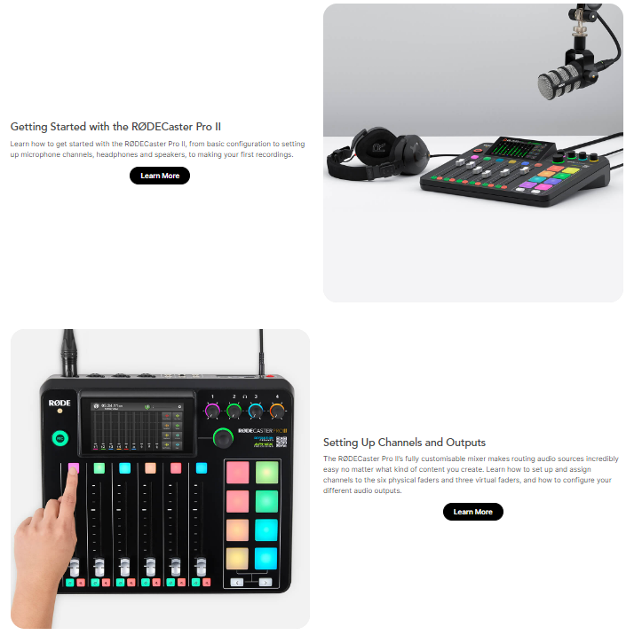 RodeCaster Pro II & Rode Caster Pro II Integrated Audio Production ...