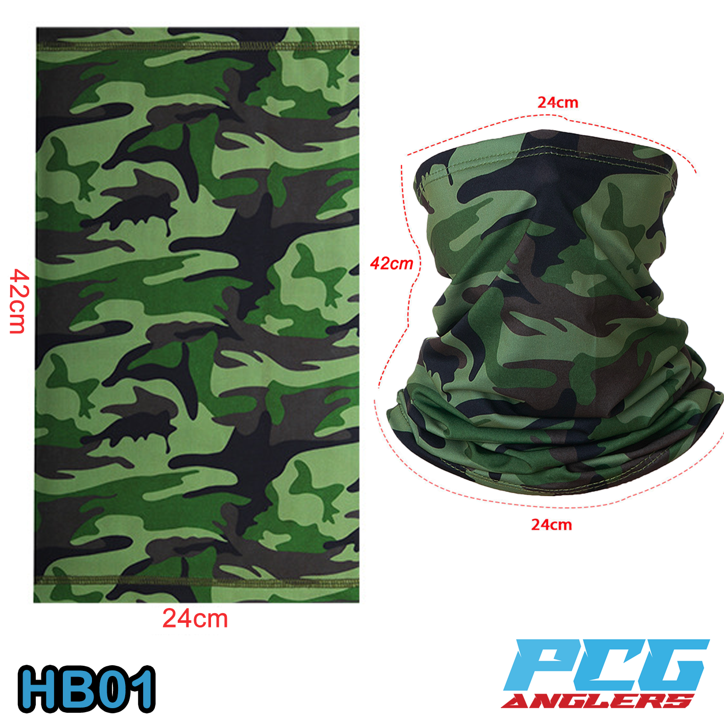 Head Buff Face Mask Anti UV Dust Protection Bandanan HeadScarf Topeng ...