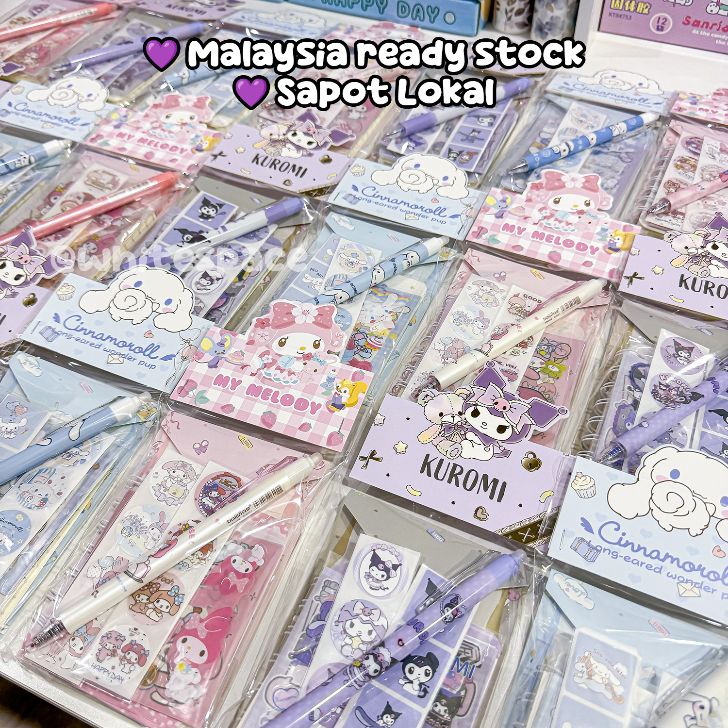 Whitespace Ready Stock Cute Stationery Goodies Pack for Student ...