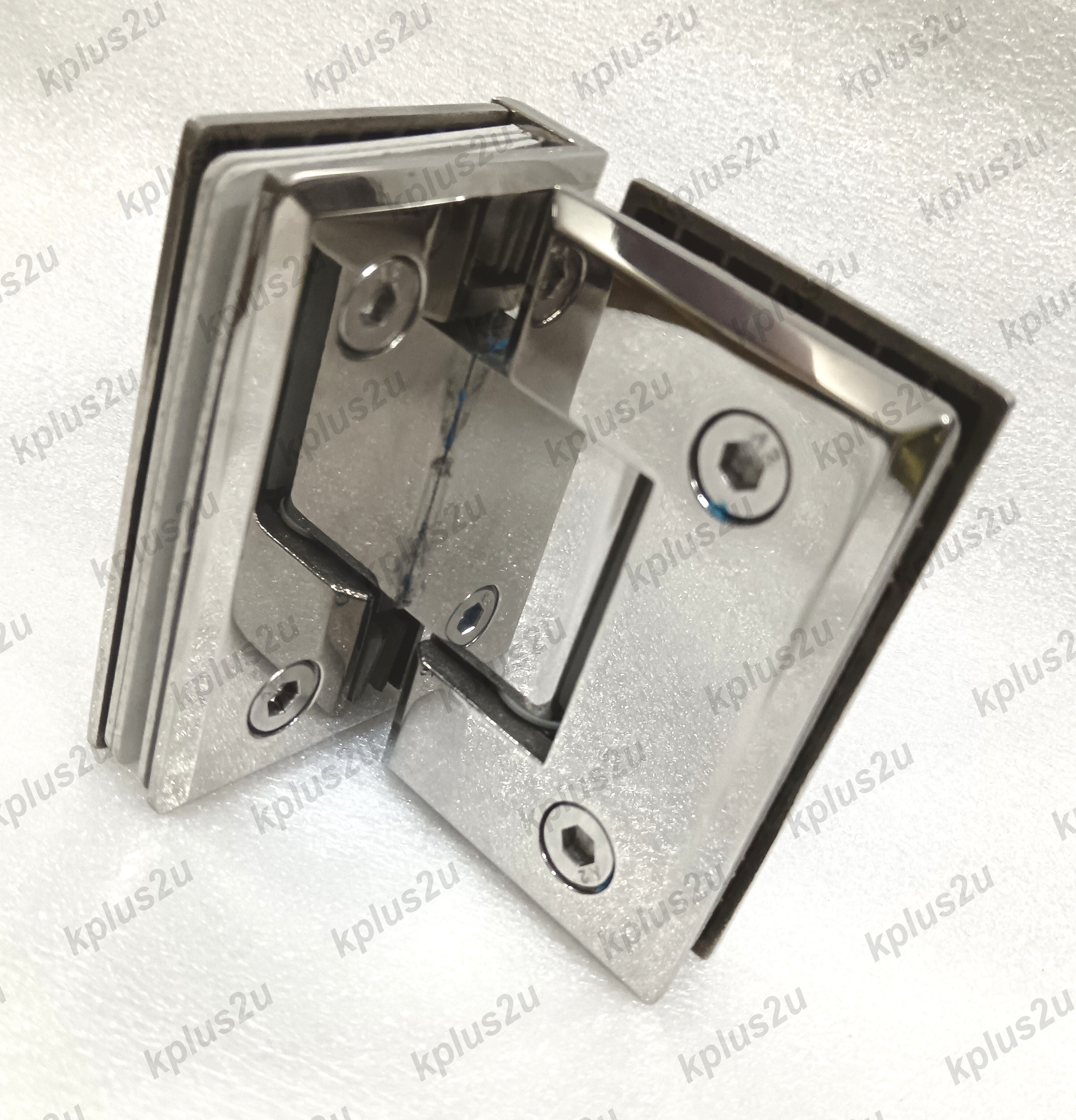 Shower Screen Door Hinge 90degree Stainless Steel SUS304 Glass attach ...