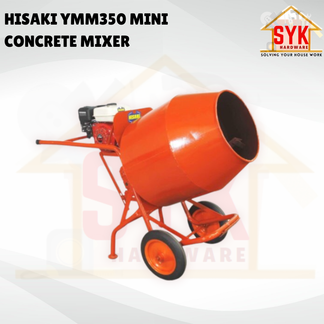 SYK Free Shipping Gasoline Engine Mini Concrete Mixer Simen TKMM-3.5T ...