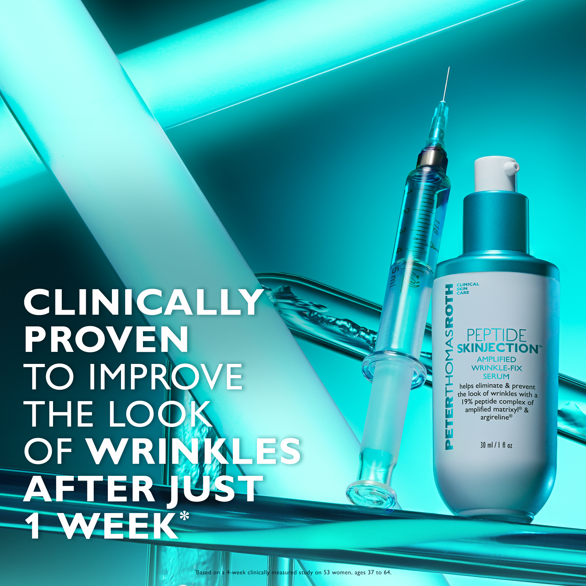 Peter Thomas Roth Peptide Skinjection™ Amplified Wrinkle-Fix Serum 30ML ...
