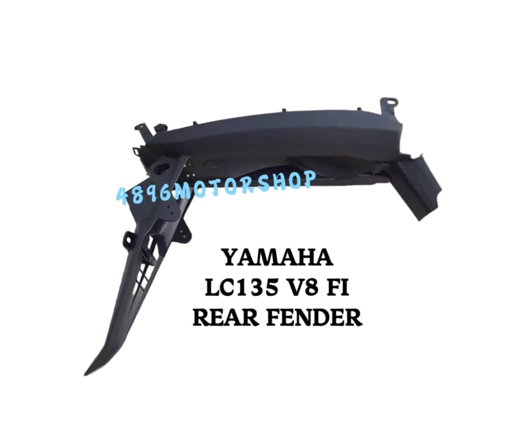 100% ORIGINAL HLY YAMAHA LC135 V8 FI LC 135 REAR FENDER MUDGUARD / EKOR ...