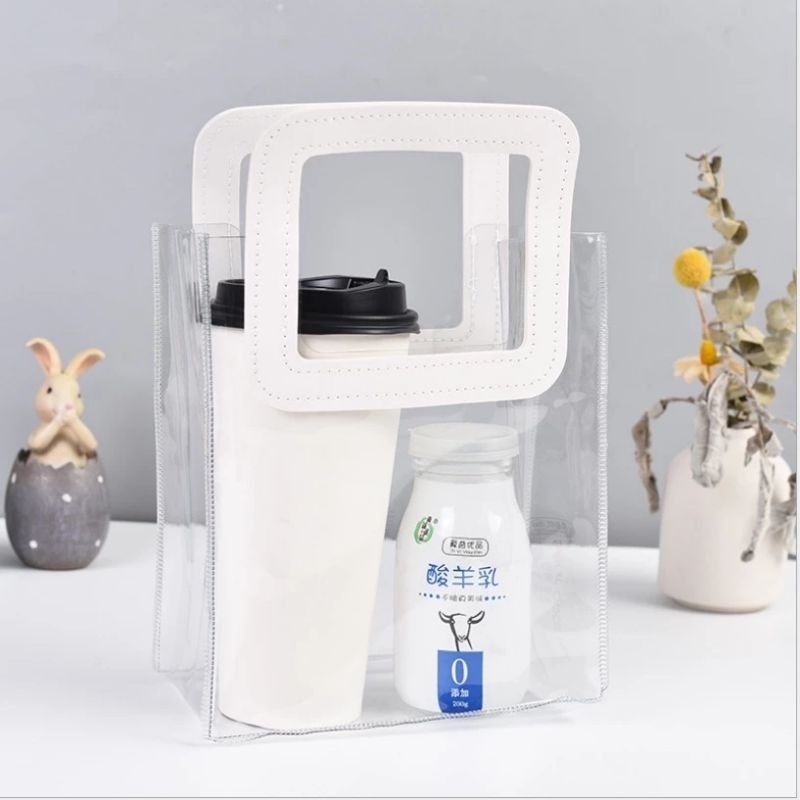 Transparent Gift Bag Wedding Doorgift PVC Tote Bag Event Door Gift