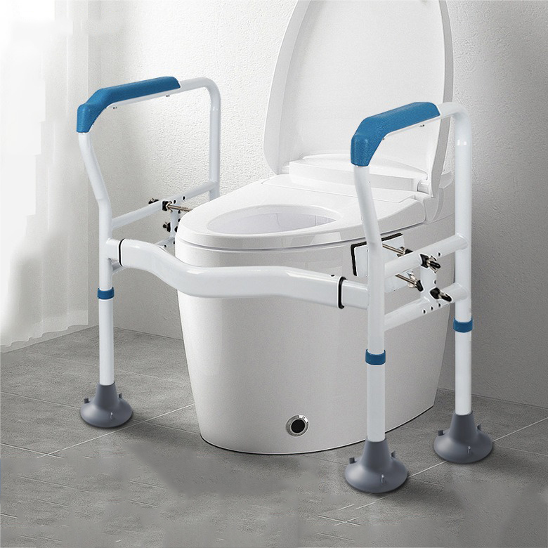 Toilet Safety Frame Toilet Safety Rails For Elderly, Adjustable Height Non-Slip Assist Handrail Bar I.288202071 - View #9