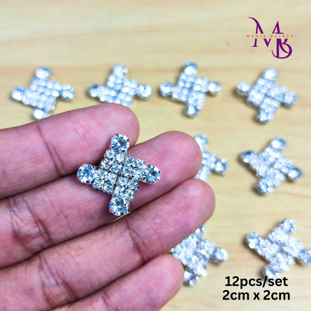 12pcs Beleza Beads Iron on Manik Tampal Bead Seterika Baju Kurung Moden ...