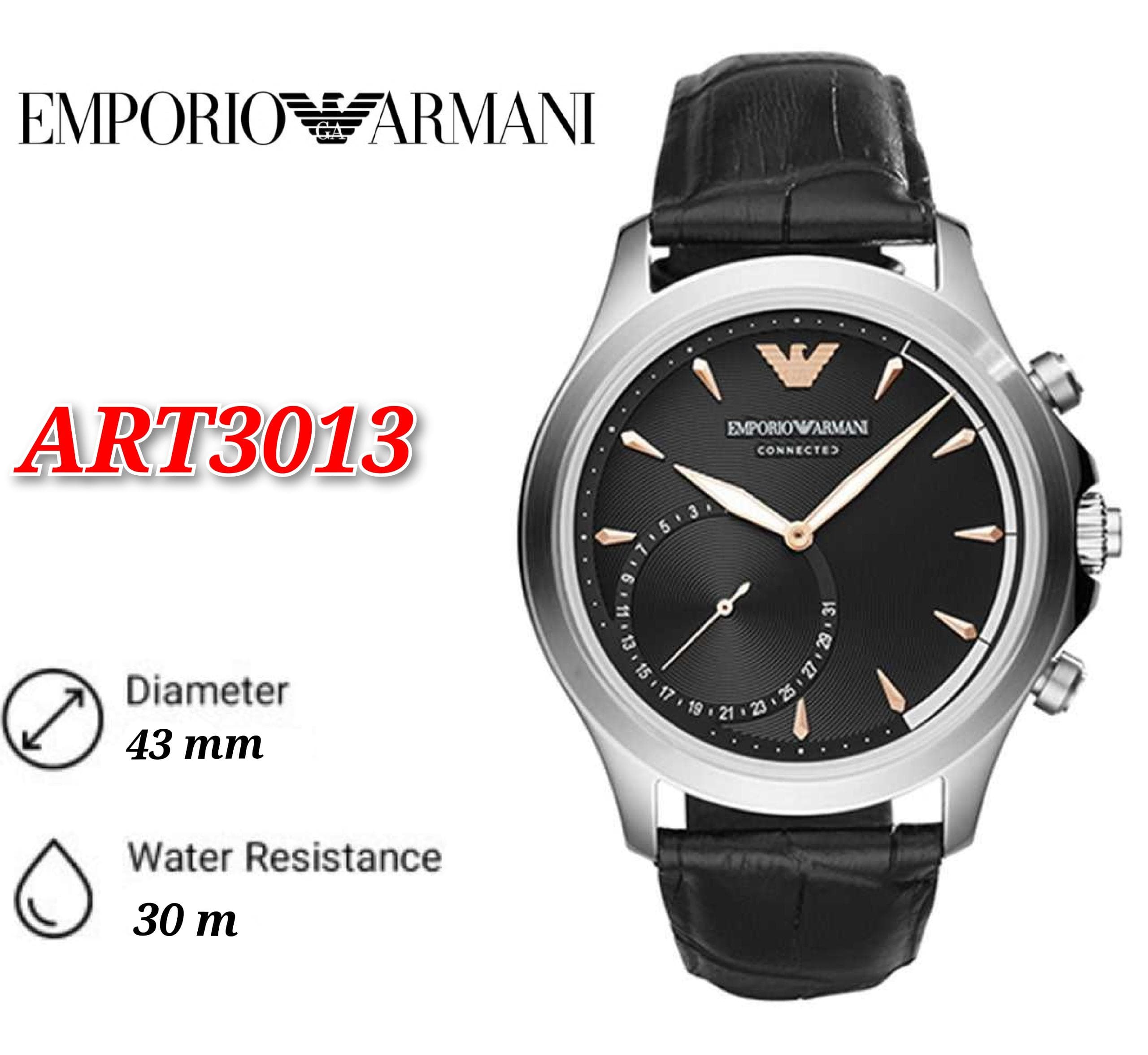 Emporio Armani Hybrid Smartwatch ART3013 Shopee Malaysia