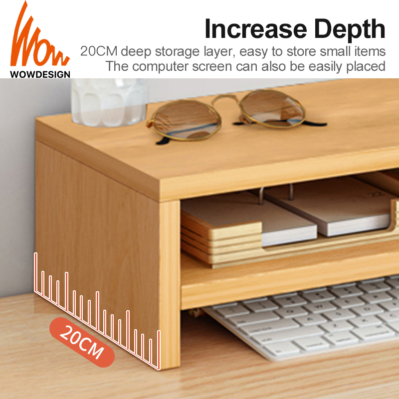 Monitor Stand Computer Monitor Stand Desk Organizer Rack Laptop Stand ...