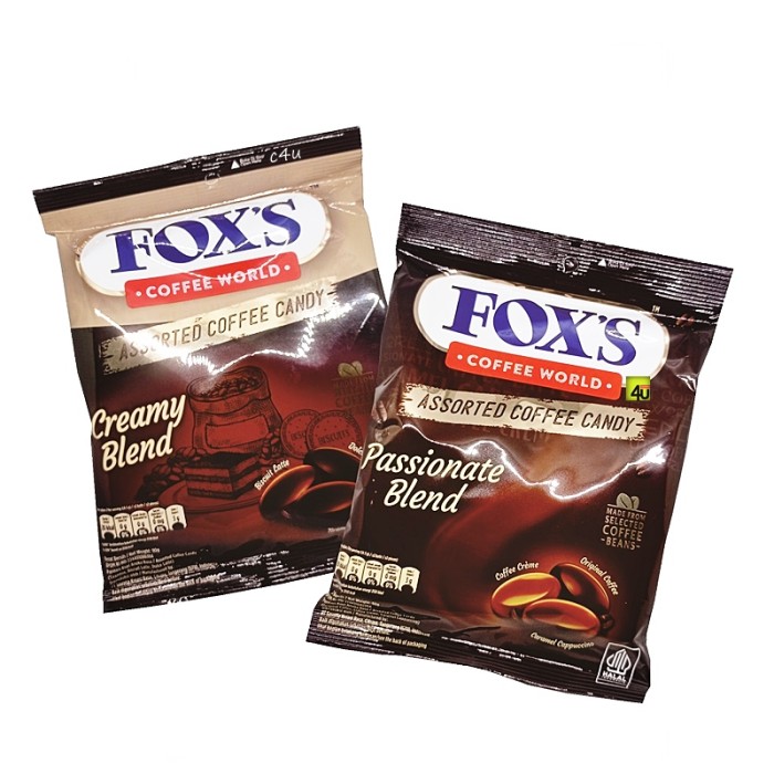 FOX's Coffee World Candy 90g EXP 23/9/26 - Passionate Blend dan Creamy ...