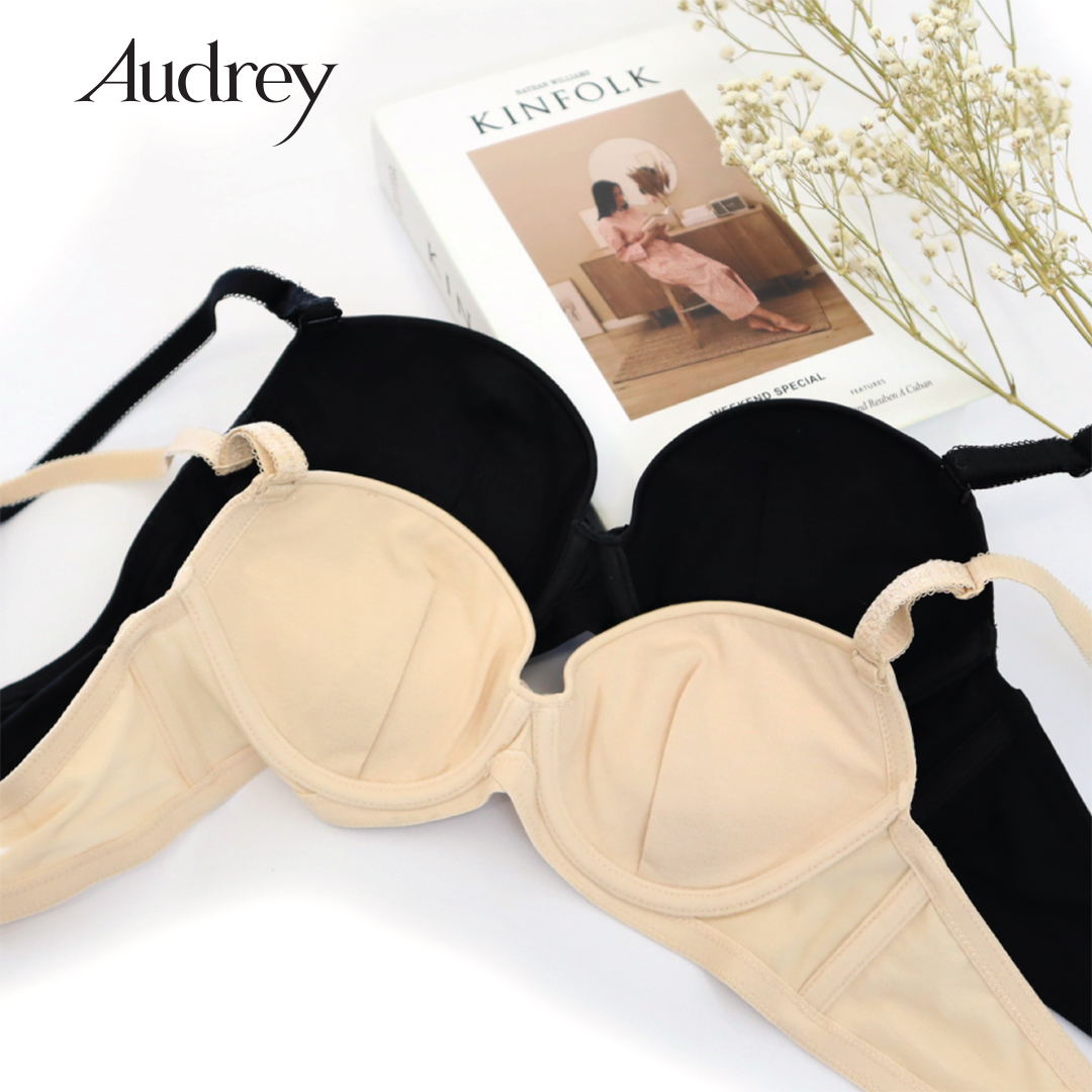 Audrey Underwired Moulded Thick Push Up 5/8 Cup TShirt Bra 731896