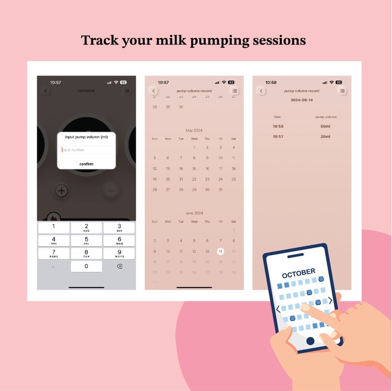 (NEW 2024) EMPREUS SMART IOT 2.0 DREAMZ WEARABLE DOUBLE PUMP Shopee