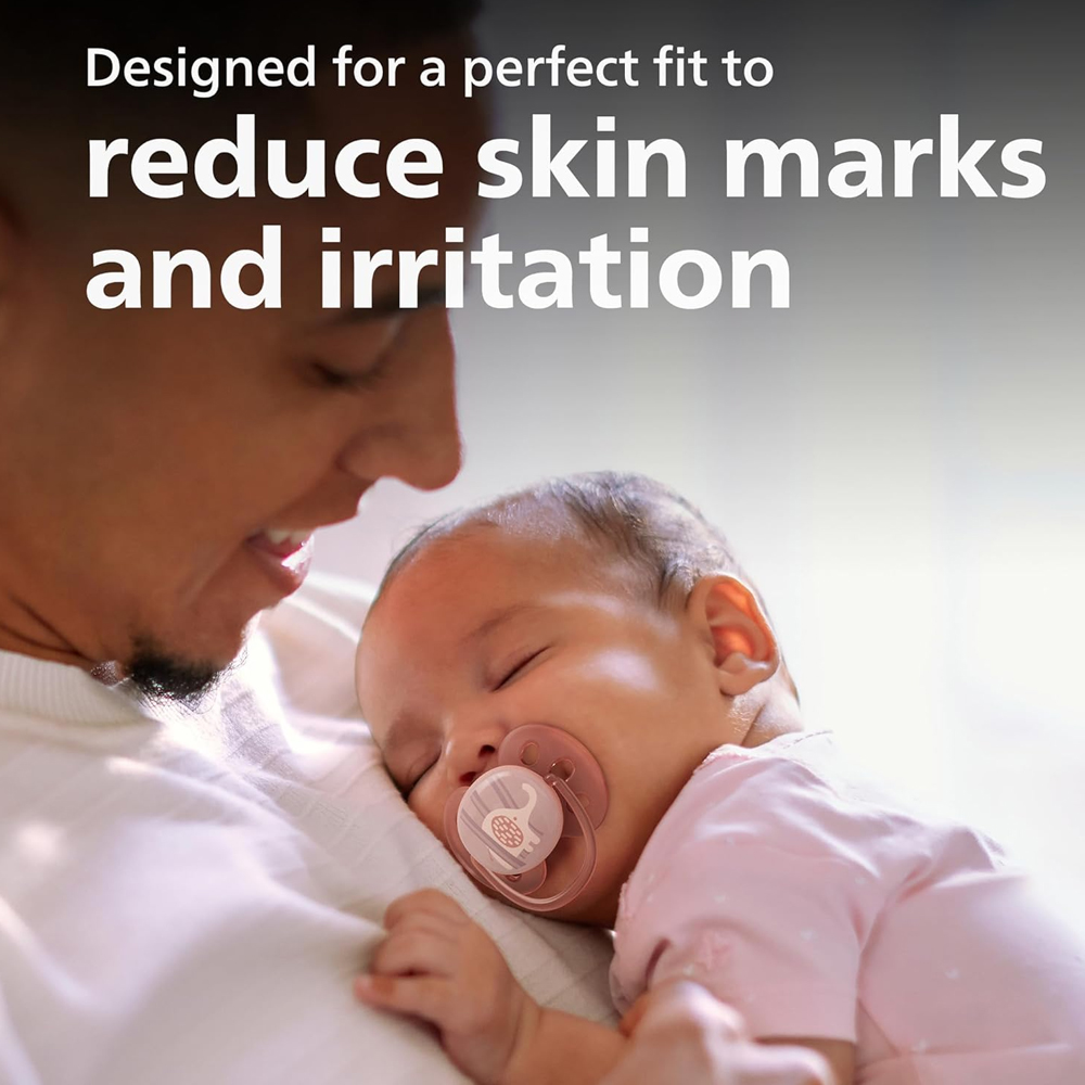 NEW DESIGN Philips Avent Ultra Soft Air Soother Pacifier 0-6m Carry ...