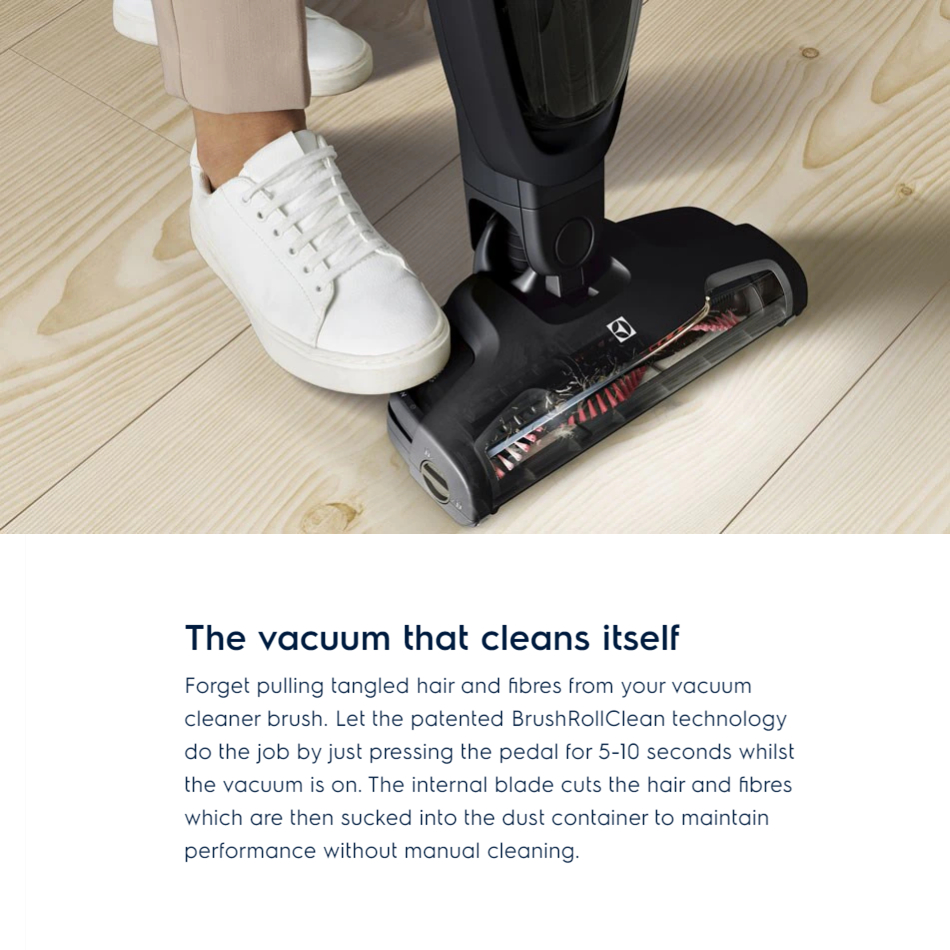 Electrolux Well Q6 Bagless Handstick Vacuum Cleaner (18V) WQ611OGG