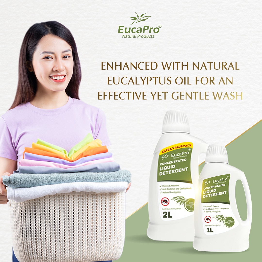 Eucapro Laundry Detergent With Eucalyptus Antibacterial Anti dust mites ...
