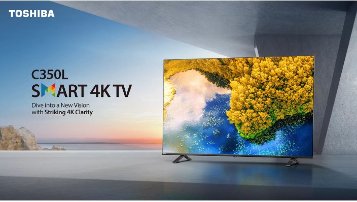 TOSHIBA 4K UHD ANDROID SMART LED TV 55C350KP GOOGLE TV | Shopee Malaysia