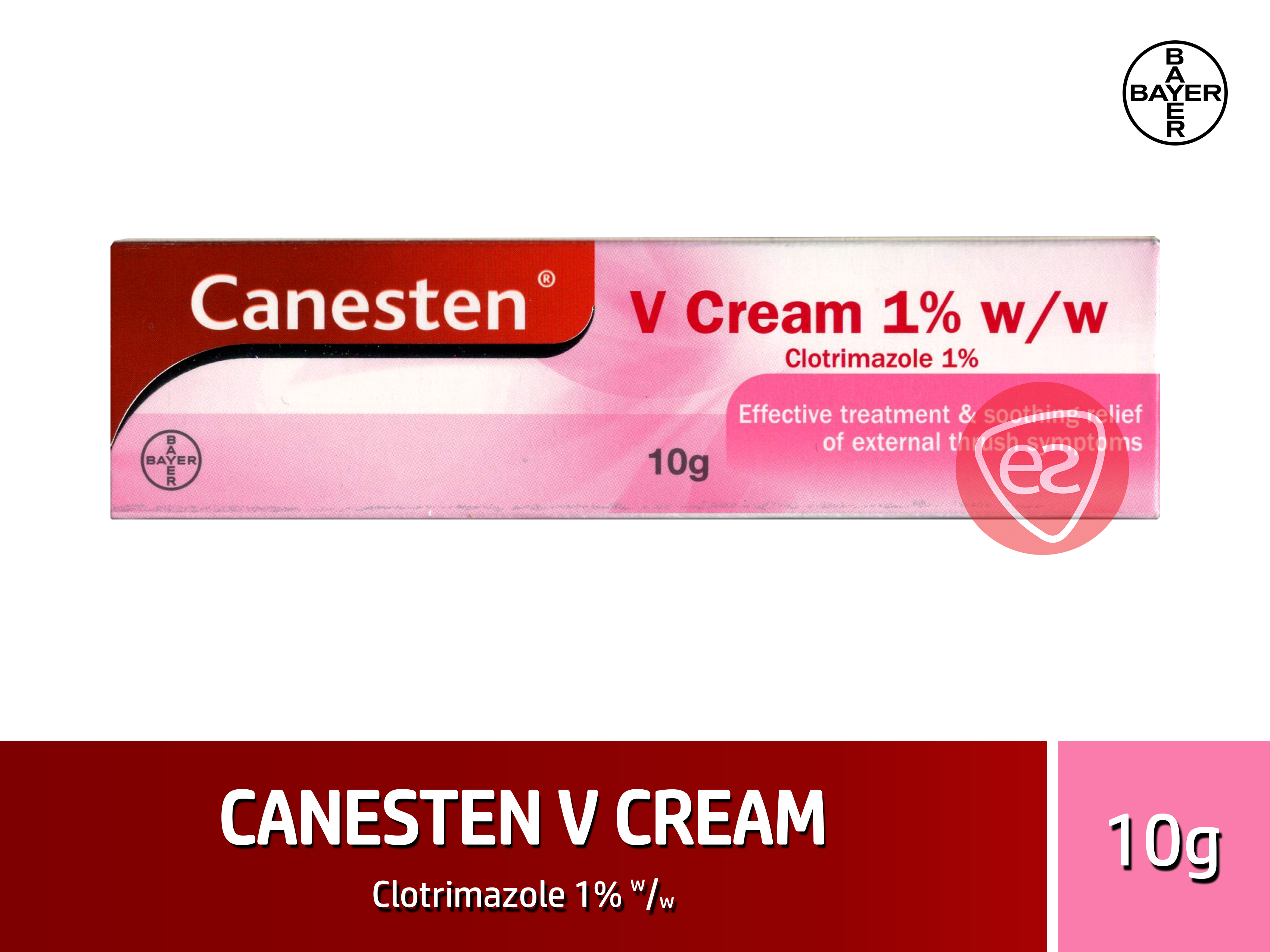 CANESTEN CLOTRIMAZOLE 1 W/W CREAM 20G / CANESTEN V CREAM 10G (NEW