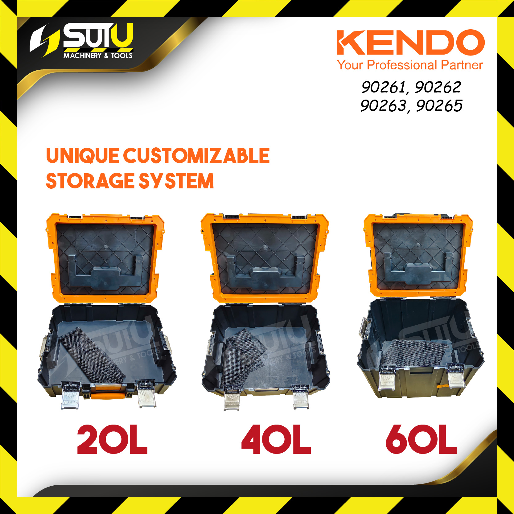 【SOLO UNIT】 KENDO 90261 / 90262 / 90263 / 90265 Cart for Systainers ...