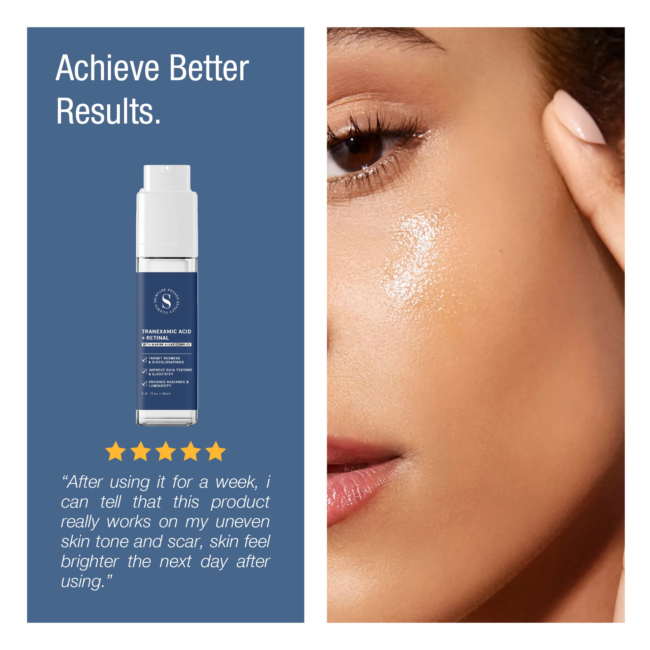 SKINMADE Tranexamic Acid/Retinal/Centella Scar Pigmentation Set ...