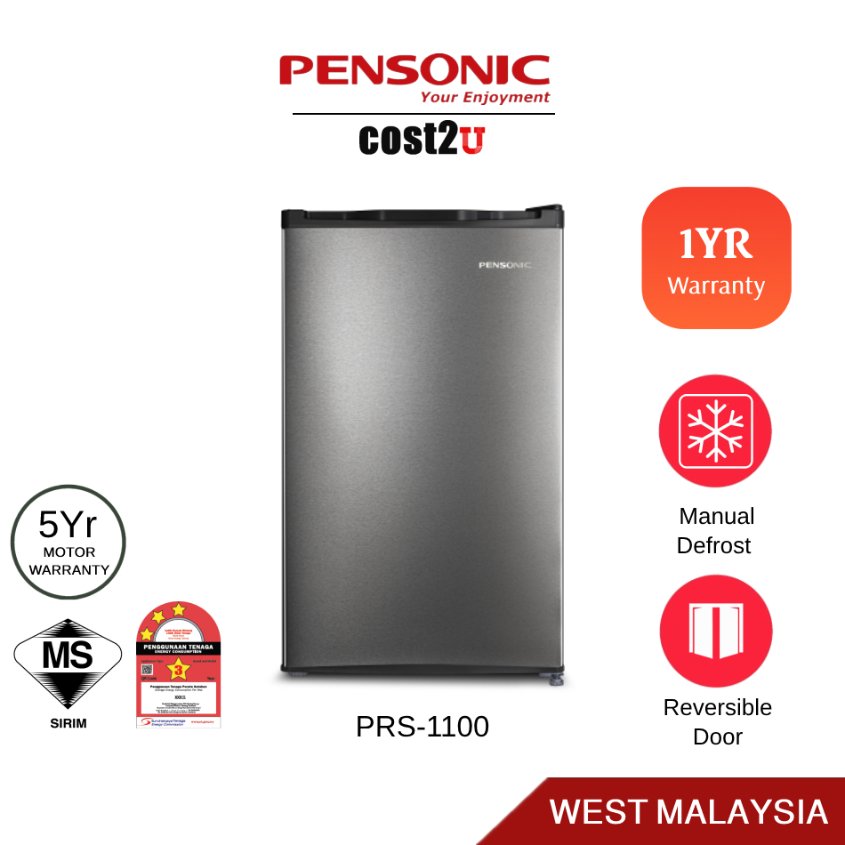 Khind / HAIER Single Door Refrigerator 172L RF165 HR178H PRS (One