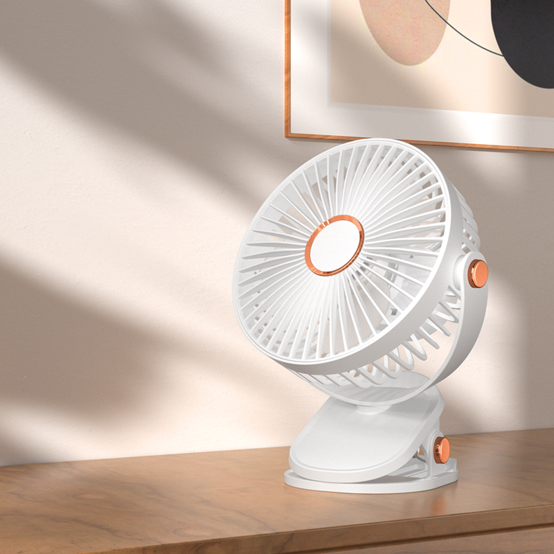 720° Spin Kipas Mini 5 Speed Clip Fan Mini Fan Portable Fan Table Fan ...