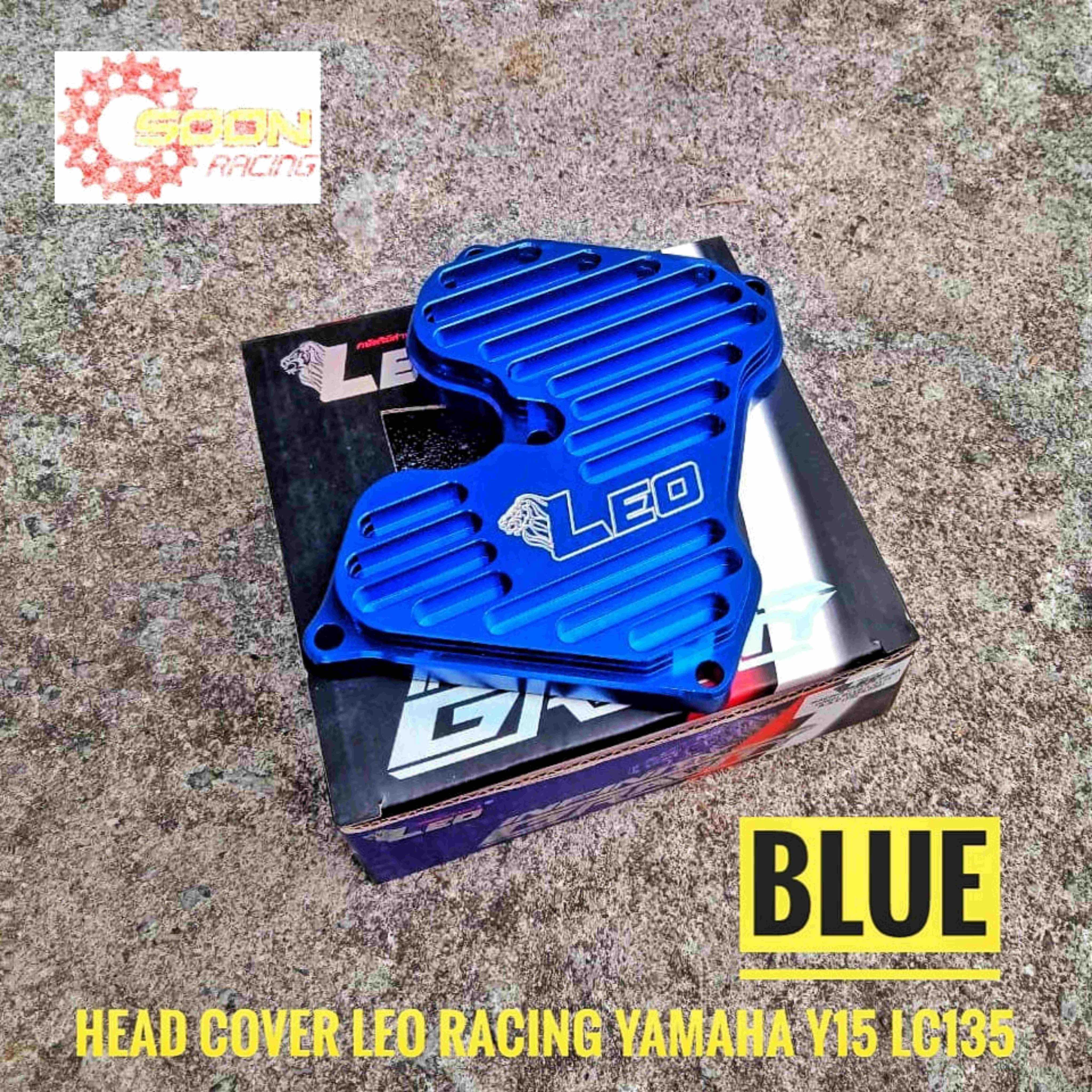 LEO LC Y15 RACING HEAD COVER CNC ESR LEO RACING THAILAND YAMAHA Y15ZR ...