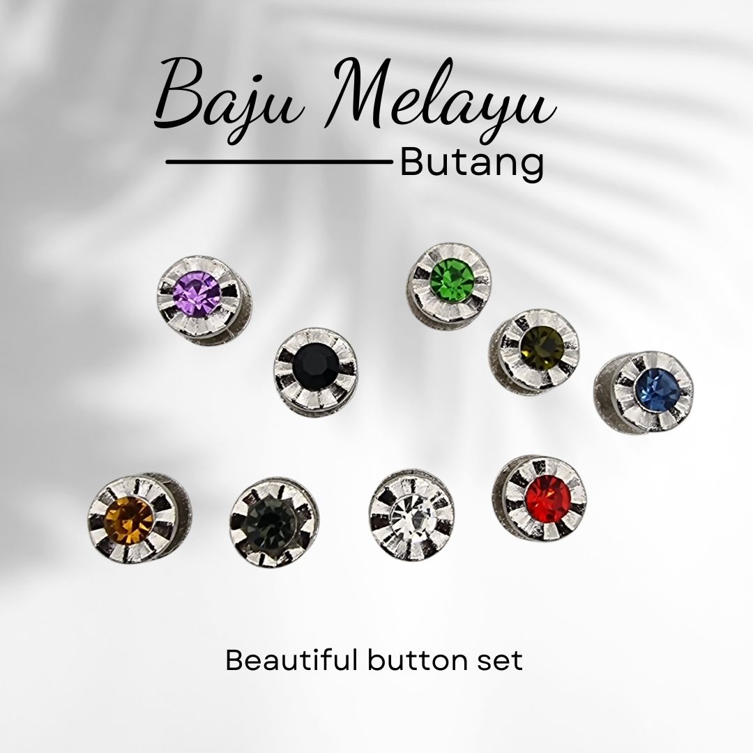 Butang Brooch Pin Button Baju Melayu Batu Raya Nikah Viral Lelaki ...