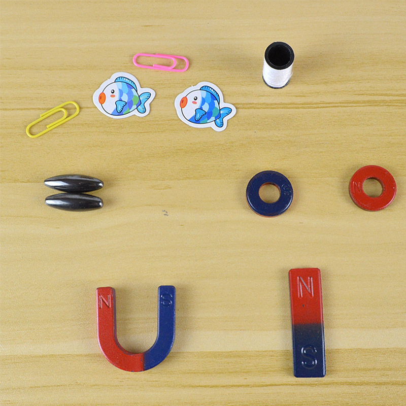 Magnet Play Set Magnetism Experiment Kit Kids Science Learning ...