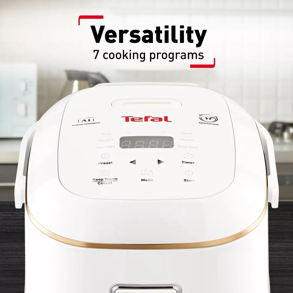 [FREE SHIPPING] Tefal RK6011 Mini Fuzzy Spherical Pot Rice Cooker ...