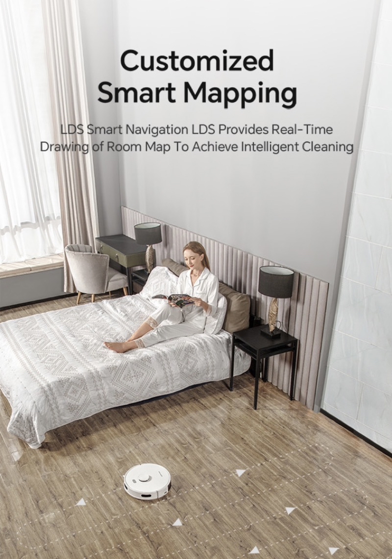 [ MY SET ] HONOR CHOICE Robot Cleaner R2 MAX 2700Pa Powerful Suction ...