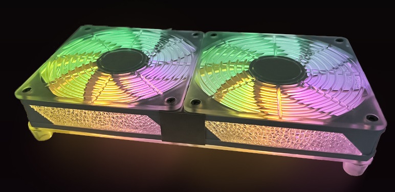 Kipas Penyejuk Router Modem RGB Kipas Penyejuk Router Cooling Fan Modem ...